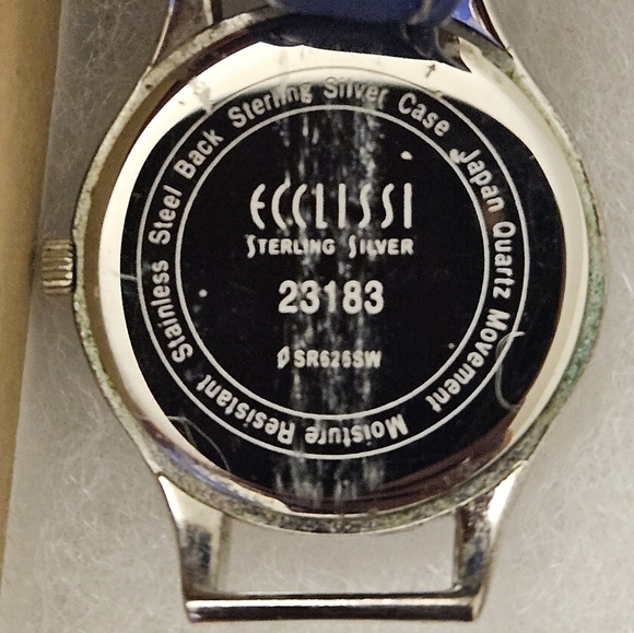 Sterling silver Ecclissi women's watch - Picture 3 of 5